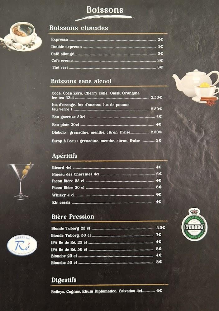 Cap Ô Sud - Menu Image 4